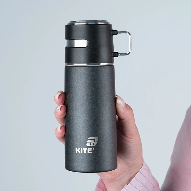 Термос Kite, 350 мл, черный (K25-1223-1) - изображение 3