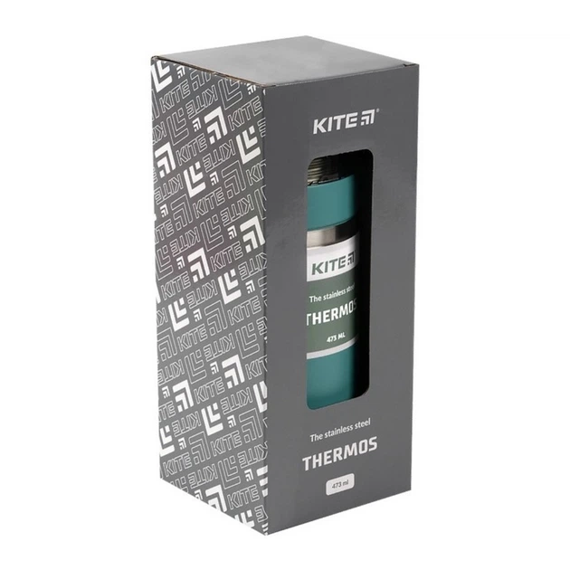 Термос Kite, 473 мл, зелений (K21-320-02) - зображення 3