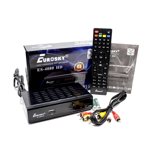 Супутниковий тюнер Eurosky ES-4080 HD - изображение 4