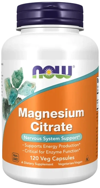 Магній цитрат Now Foods Magnesium Citrate 120 капсул - Фото 1 Магній цитрат Now Foods Magnesium Citrate 120 капсул - изображение 1