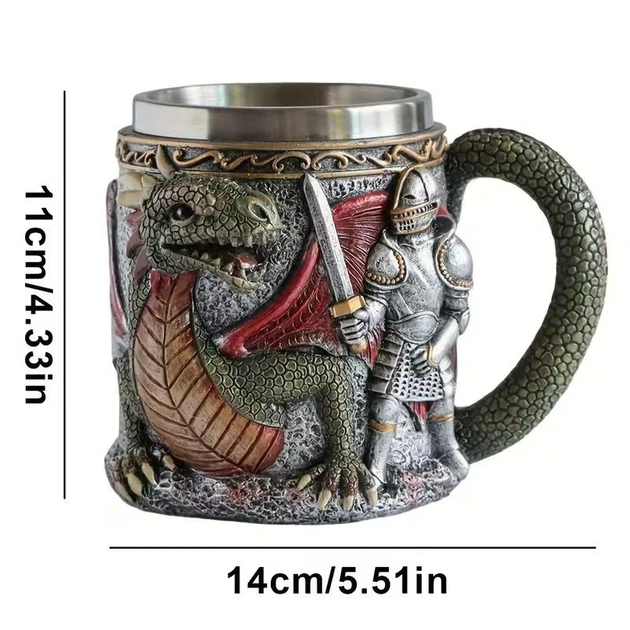 Кружка Вікинг кельтьска 400ml - Фото 1 Кружка Вікинг кельтьска 400ml - зображення 1