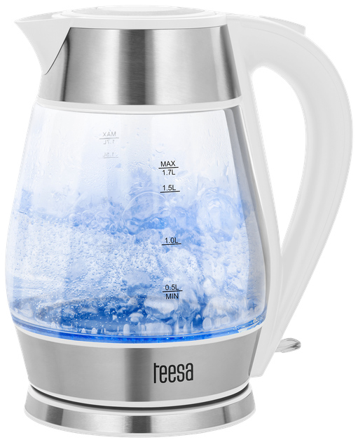 Електрочайник Teesa TSA1512W Білий - зображення 2