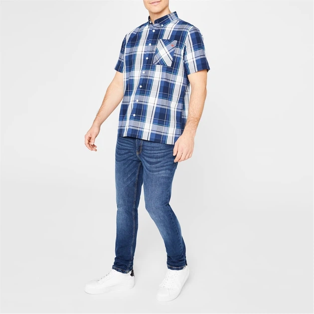 Рубашка Lee Cooper в клетку из Англии - размер 2XL - Фото 2 Рубашка Lee Cooper в клетку из Англии - размер 2XL - изображение 2
