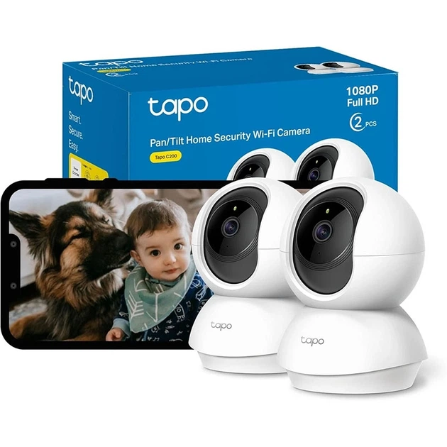 Камера відеоспостереження TP-Link Tapo C210P2 комплект 3Mp 4mm Wi-Fi - зображення 2
