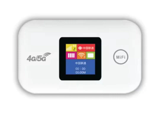 Портативный мобильный 4G Wi-Fi роутер со слотом для SIM-карты MiFi LTE (аккумулятор 2100 мАч, с дисплеем) — Белый - Фото 4 Портативный мобильный 4G Wi-Fi роутер со слотом для SIM-карты MiFi LTE (аккумулятор 2100 мАч, с дисплеем) — Белый - изображение 4