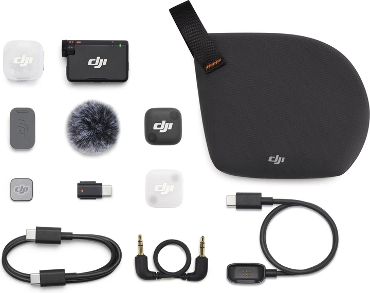 Мікрофонна система DJI Mic Mini 2 (1 TX + 1 RX) (CP.RN.00000530.02) - Фото 2 Мікрофонна система DJI Mic Mini 2 (1 TX + 1 RX) (CP.RN.00000530.02) - изображение 2