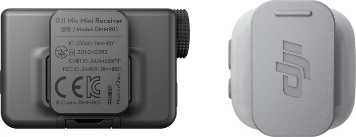 Мікрофонна система DJI Mic Mini 2 (1 TX + 1 RX) (CP.RN.00000530.02) - Фото 4 Мікрофонна система DJI Mic Mini 2 (1 TX + 1 RX) (CP.RN.00000530.02) - изображение 4