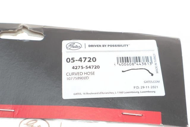 Патрубок радіатора Tesla Model 3 18- (R) 05-4720, Gates - Фото 2 Патрубок радіатора Tesla Model 3 18- (R) 05-4720, Gates - зображення 2