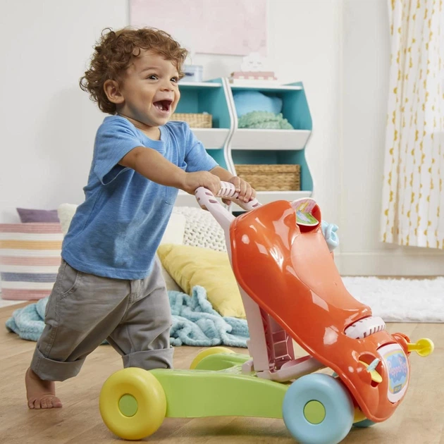 Ходунки-каталка 2в1 Playskool Peppa Pig Step Start Walk 'n Ride F2288 для детей от 9 месяцев - изображение 4