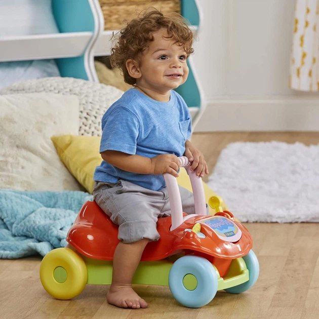 Ходунки-каталка 2в1 Playskool Peppa Pig Step Start Walk 'n Ride F2288 для детей от 9 месяцев - изображение 8