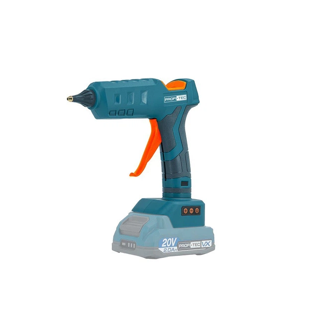 Акумуляторний клейовий пістолет PROFI-TEC PGG1220 (без акумулятора та зарядного пристрою) - Фото 1 Акумуляторний клейовий пістолет PROFI-TEC PGG1220 (без акумулятора та зарядного пристрою) - изображение 1