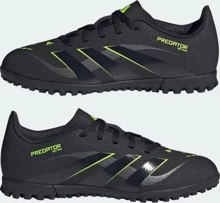 Сороконіжки Adidas PREDATOR CLUB TF J 37 1/3 чорні синтетичний верх - Фото 7 Сороконіжки Adidas PREDATOR CLUB TF J 37 1/3 чорні синтетичний верх - зображення 7
