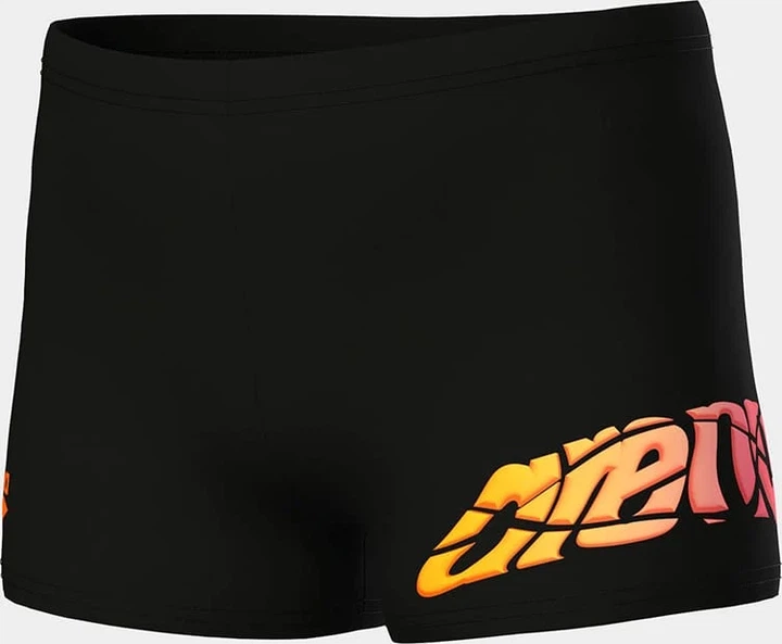 Плавки для мальчиков Arena LETTERING SWIM SHORT черные 116 см - изображение 6