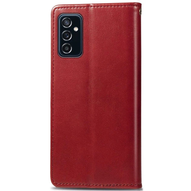 Кожаный чехол книжка GETMAN Gallant (PU) для Samsung Galaxy A25 5G Red - Фото 4 Кожаный чехол книжка GETMAN Gallant (PU) для Samsung Galaxy A25 5G Red - изображение 4