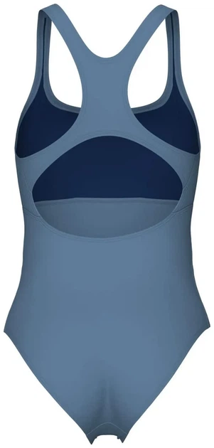 Суцільний купальник Arena SOLID SWIMSUIT CONTROL PRO BAC сірий середня посадка з м'якою чашкою розмір 44 - зображення 3