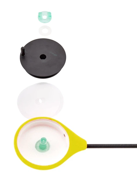 Удочка зимняя Salmo HANDY ICE ROD 24 см пенопластовая жёлтая - Фото 2 Удочка зимняя Salmo HANDY ICE ROD 24 см пенопластовая жёлтая - изображение 2