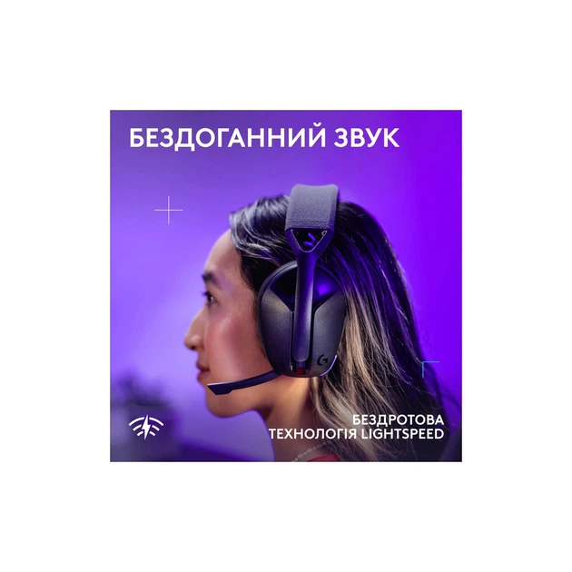 Навушники Logitech G321 Lightspeed Black (981-001563) - зображення 6