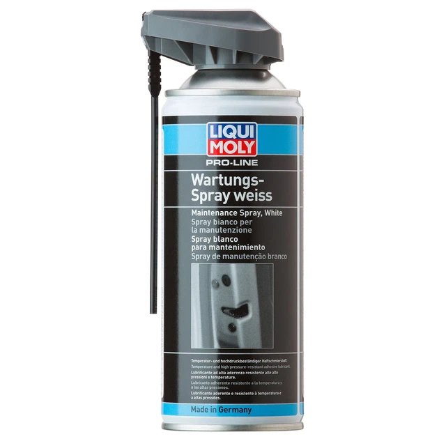 Мастило універсальне LIQUI MOLY Pro-Line Wartungs-Spray 400 мл біле аерозоль - Фото 1 Мастило універсальне LIQUI MOLY Pro-Line Wartungs-Spray 400 мл біле аерозоль - зображення 1