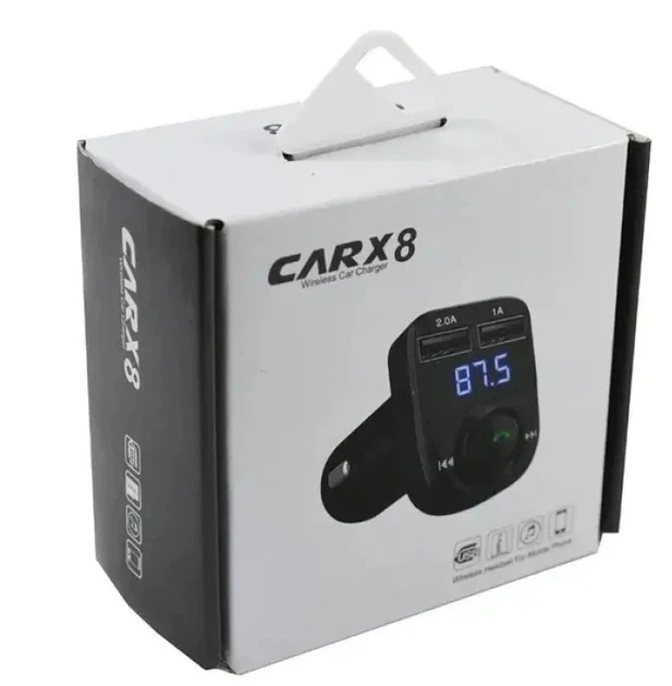 FM модулятор CAR X8 BT розмір - HDSYR_326 - зображення 3