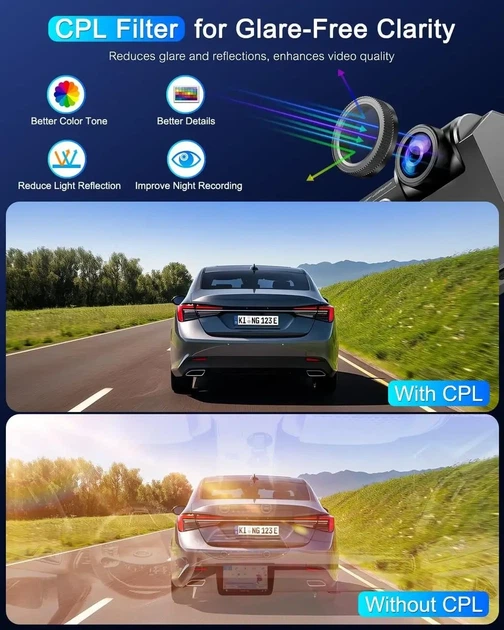 Відеореєстратор CT369 4K Ultra HD POYBPCY - зображення 4