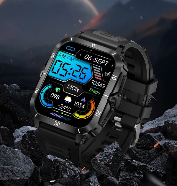 Умные часы Smart Space Pro TFT 48,5х39,9х12,3 мм поликарбонат черный - Фото 6 Умные часы Smart Space Pro TFT 48,5х39,9х12,3 мм поликарбонат черный - изображение 6