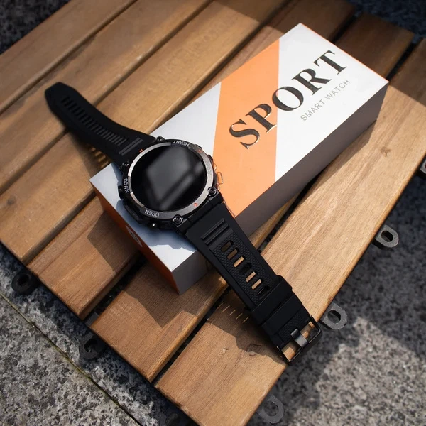 Умные часы Smart Storm Black 60 г поликарбонат черный сенсорный дисплей 3 атм - изображение 3