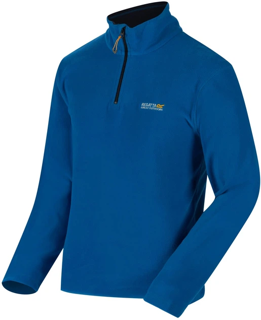 Толстовка на флисе, на молнии мужская Regatta Thompson Fleece RMA021-05J 2XL Синяя (5020436272234) - изображение 3
