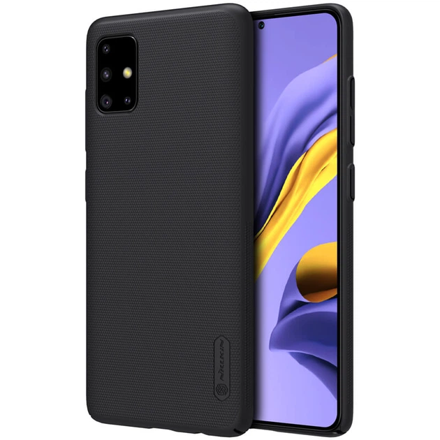 Чохол Nillkin Matte для Samsung Galaxy A51 Чорний - Фото 1 Чохол Nillkin Matte для Samsung Galaxy A51 Чорний - зображення 1