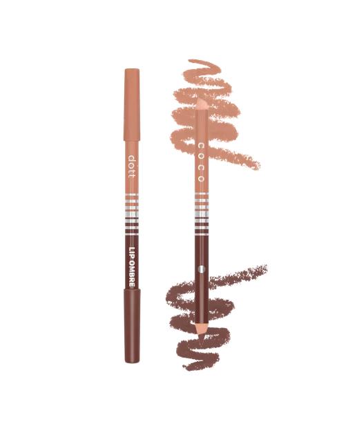 Олівець для губ Dott Lip Ombre №Coco , 1.8 г - Фото 1 Олівець для губ Dott Lip Ombre №Coco , 1.8 г - зображення 1