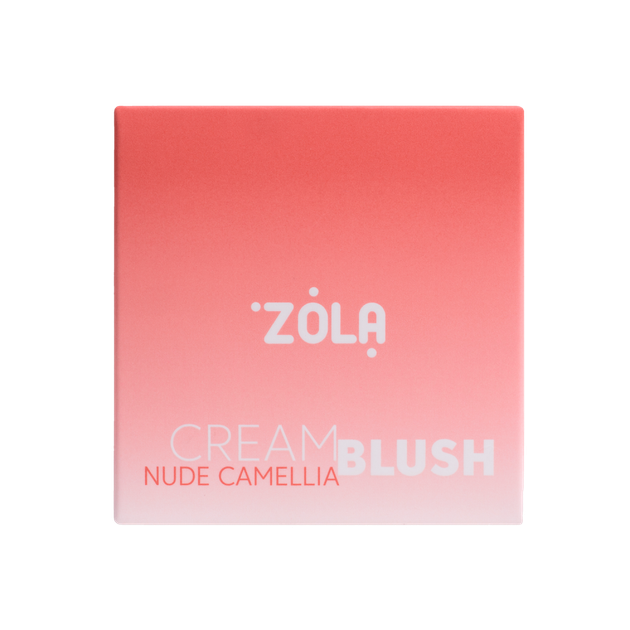 Кремовые румяна ZOLA Cream Blush - Nude Camellia (2.4 g) - Фото 3 Кремовые румяна ZOLA Cream Blush - Nude Camellia (2.4 g) - изображение 3