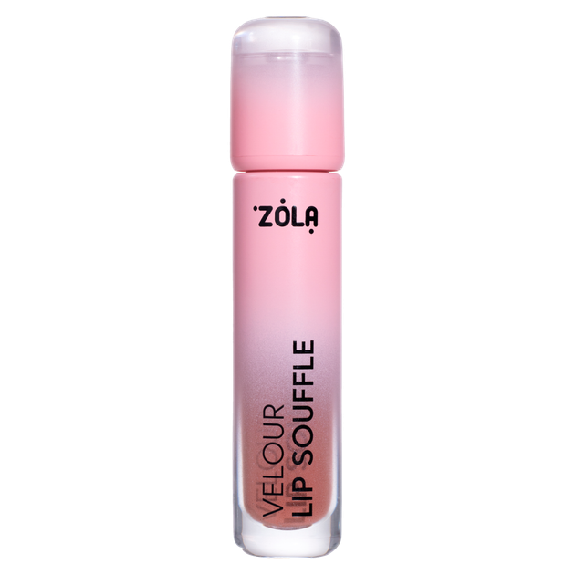 Оксамитова матова помада ZOLA Velour Lip Souffle - 03 Toffee (4.2 ml) - зображення 2
