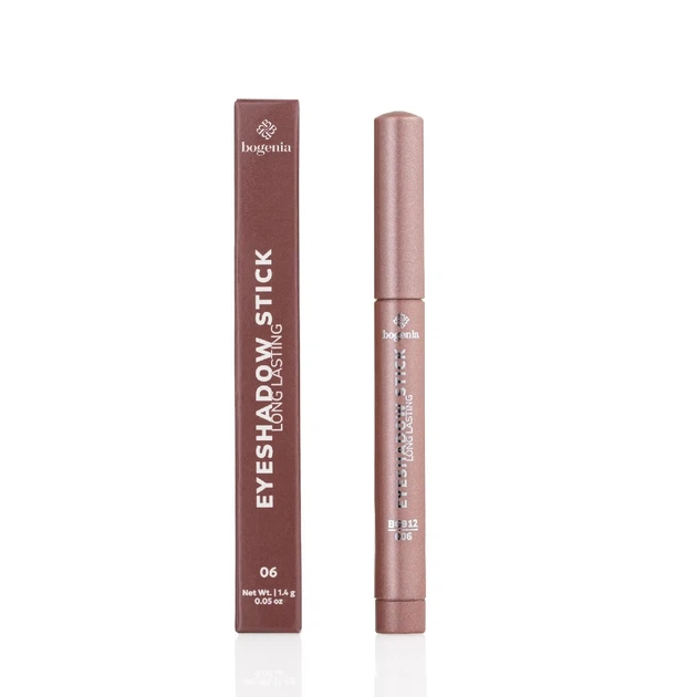Тіні-олівець для повік Long Lasting Eyeshadow Stick Bogenia BG912 №006, 1,4 гр - изображение 2