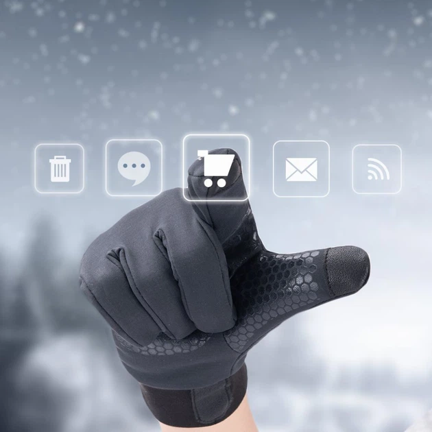 Влагозащитные перчатки Naturehike NH19S005-T (размер XL) Синие - изображение 3