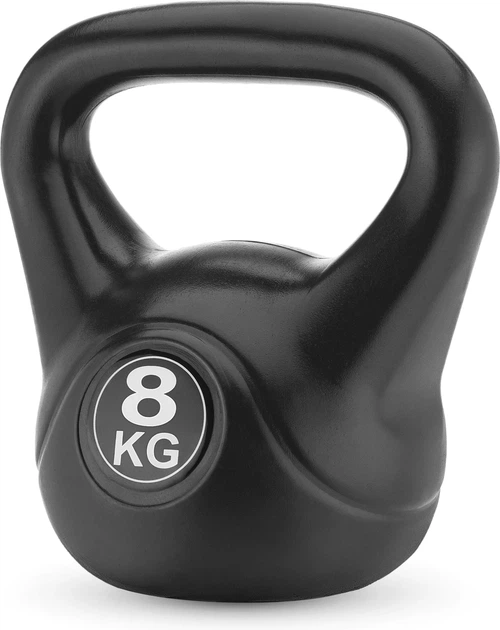 Гиря Gymtek Compact-Bell G-66558 8 кг Чорна (5907766665588) - Фото 2 Гиря Gymtek Compact-Bell G-66558 8 кг Чорна (5907766665588) - зображення 2