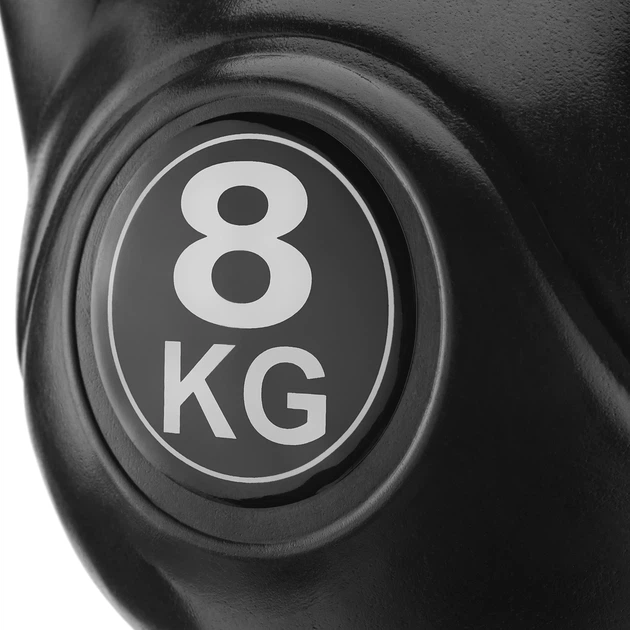 Гиря Gymtek Compact-Bell G-66558 8 кг Чорна (5907766665588) - Фото 4 Гиря Gymtek Compact-Bell G-66558 8 кг Чорна (5907766665588) - зображення 4