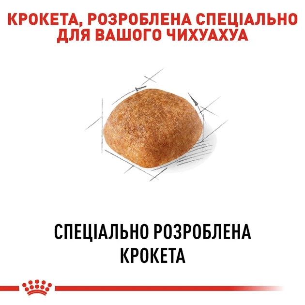 Сухий повнораціонний збалансований корм для дорослих собак породи чихуахуа віком від 8 місяців Royal Canin Chihuahua Adult, 1.5 кг - Фото 3 Сухий повнораціонний збалансований корм для дорослих собак породи чихуахуа віком від 8 місяців Royal Canin Chihuahua Adult, 1.5 кг - изображение 3