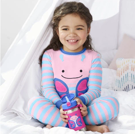 Kubek termiczny Skip Hop z tubą 350 ml Butterfly (252517) - obraz 2