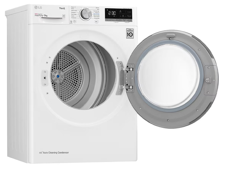 Сушильна машина LG - DC90V5V0W - зображення 7