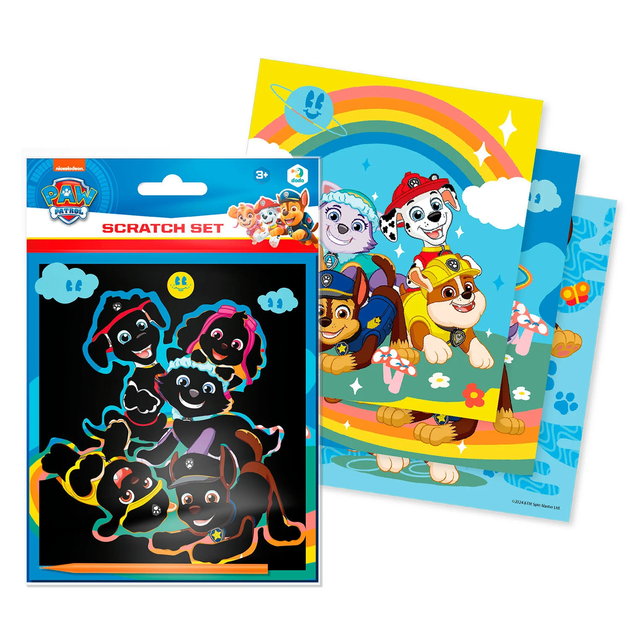 Набір дитячих гравюр "Щенячий патруль", скретч-набір Paw Patrol для творчості 200567 DoDo - Фото 1 Набір дитячих гравюр "Щенячий патруль", скретч-набір Paw Patrol для творчості 200567 DoDo - изображение 1