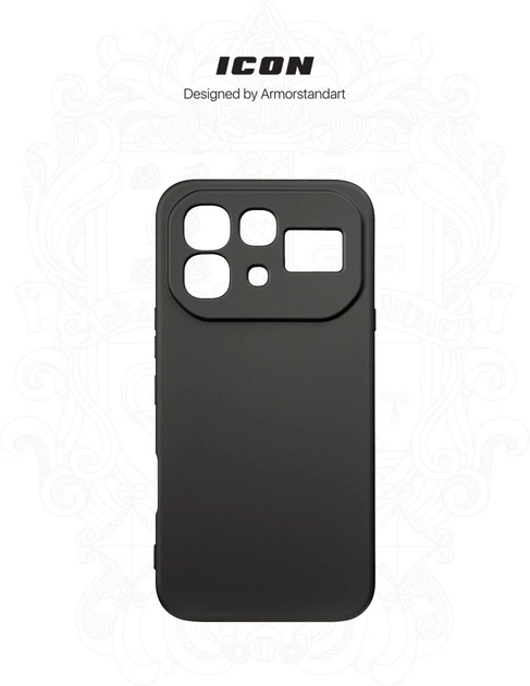 Чехол для смартфона ArmorStandart ICON для Infinix Note 60 5G Camera cover Black (ARM91853) - Фото 3 Чехол для смартфона ArmorStandart ICON для Infinix Note 60 5G Camera cover Black (ARM91853) - изображение 3