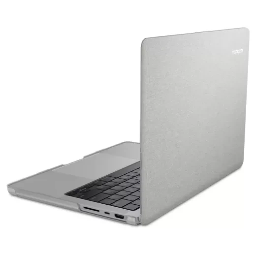 Чехол-накладка Spigen Urban Fit Grey для MacBook Pro 14” M5 | M4 | M3 | M2 | M1 (2021-2026) (ACS10976) - изображение 3