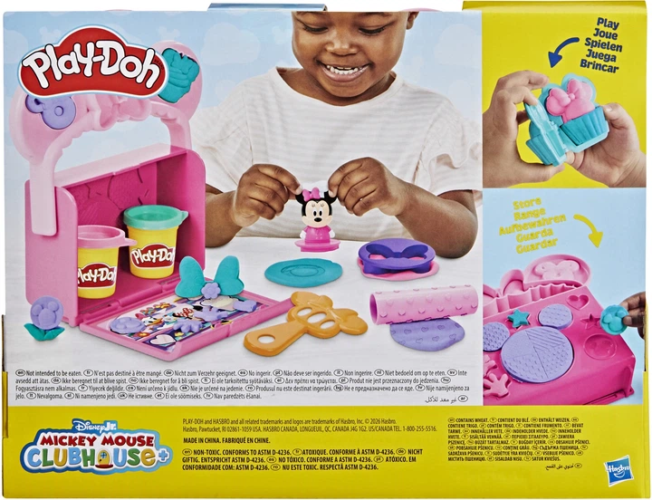 Набор для творчества с массой для лепки Hasbro Play-Doh Disney Junior Набор для путешествий On-the-Go Bakery (G2326_G3108) - Фото 4 Набор для творчества с массой для лепки Hasbro Play-Doh Disney Junior Набор для путешествий On-the-Go Bakery (G2326_G3108) - изображение 4