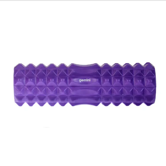 Ролер для занятия йогой та пилатесом Gemini Hard (GY-2000PUR) 30см*9,5см фиолетовый - изображение 2