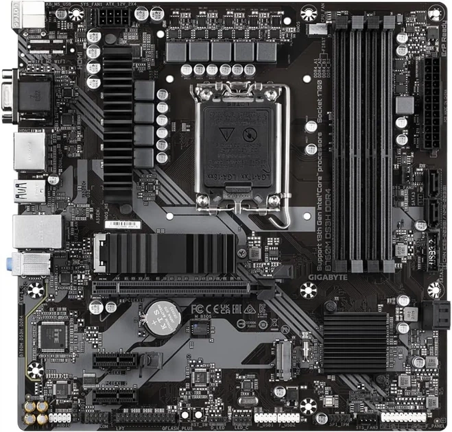 Материнская плата Gigabyte B760M DS3H DDR4 (102216314) - изображение 2