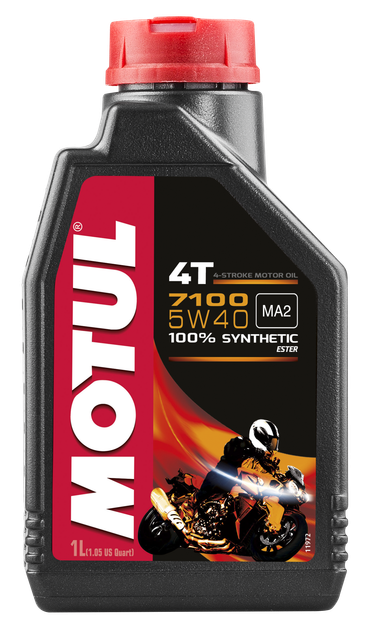 Олива Motul 4T 7100 SAE 5W40 1Л - Фото 2 Олива Motul 4T 7100 SAE 5W40 1Л - зображення 2
