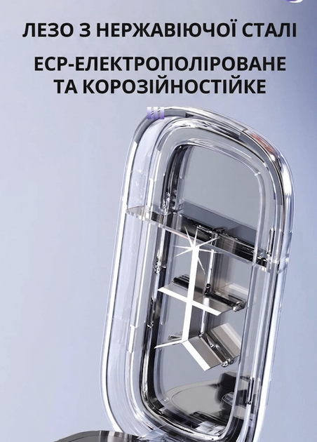 Різак для таблеток, органайзер для ліків, контейнер для таблеток, пристрій для поділу таблеток на 2, 3 та 4 частини, таблетниця для дому та подорожей, світло-фіолетовий - зображення 5