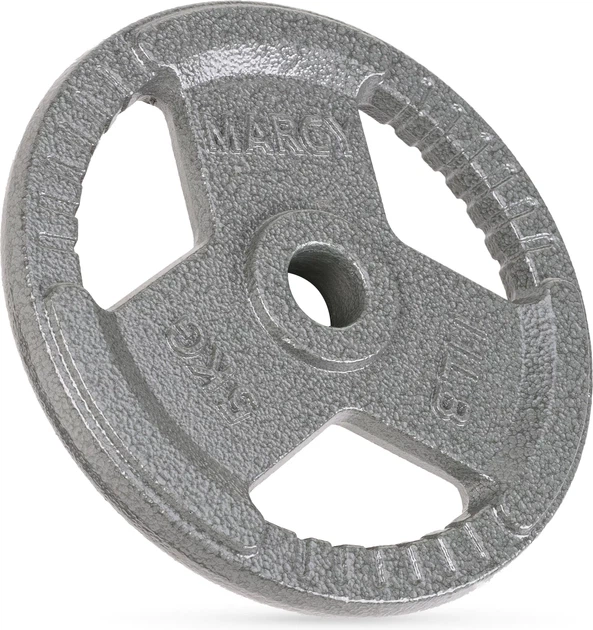 Obciążenie Gymtek G66519 żeliwne 5 kg 30 mm Szare (5907766665199) - Zdjęcie 3 Obciążenie Gymtek G66519 żeliwne 5 kg 30 mm Szare (5907766665199) - obraz 3