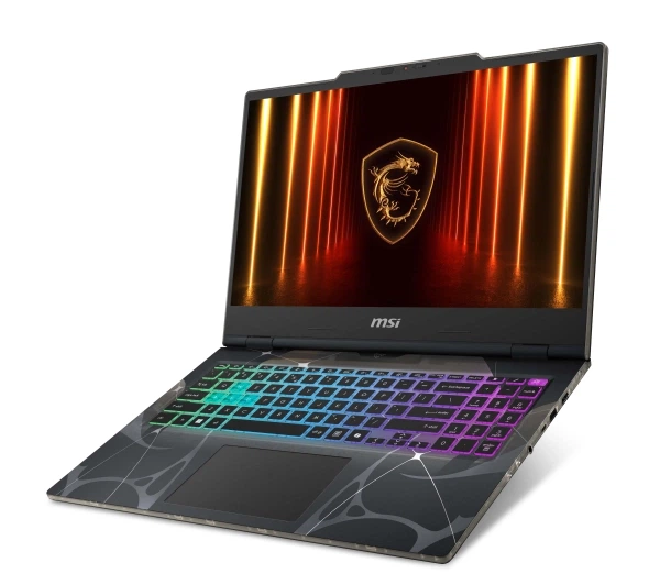 Ноутбук Ноутбук ігровий MSI Cyborg 15 B13WEKG-628PL 15,6" 144Гц i5-13420H 16ГБ ОПЕРАТИВНОЇ ПАМ'ЯТІ 512ГБ Диск SSD RTX5050 DLSS4 Win11 Чорний - изображение 6