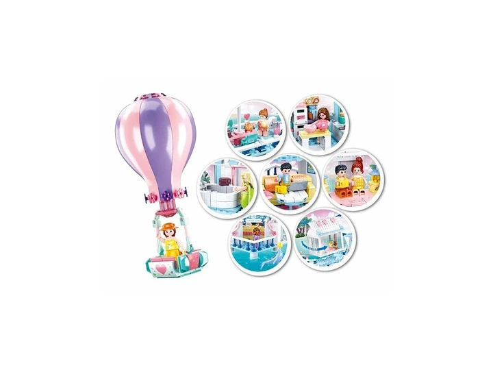 Конструктор SLUBAN Happy Diary Аквапарк M38-B0929 (938 деталей) - изображение 5