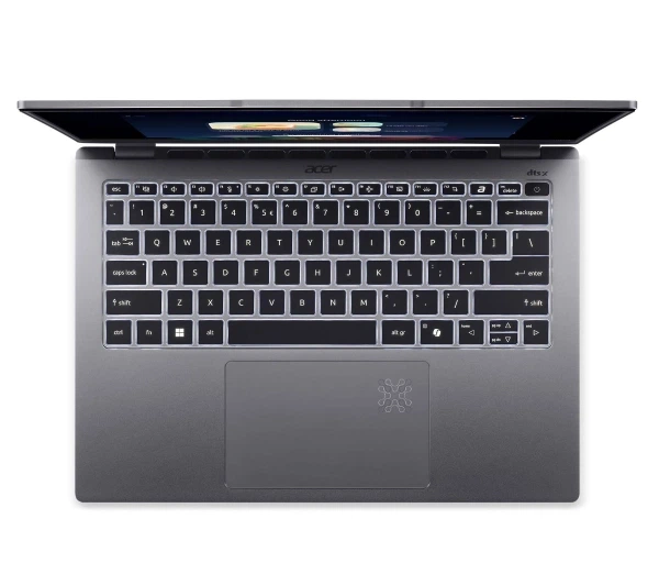 Ноутбук Ноутбук Acer Swift Go 14 AI SFG14-64-R5UJ OLED 14" Ryzen AI 5 340 16GB ОПЕРАТИВНА ПАМ'ЯТЬ 512GB Диск SSD Win11 Срібний Функції AI - зображення 5